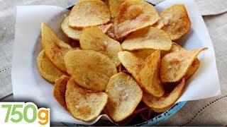 Recette chips maison faciles  750g [upl. by Doowle884]