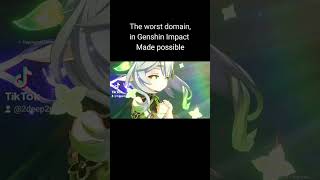 The worst domain in Genshin [upl. by Adnalra]