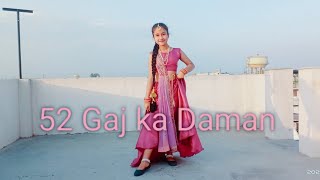 52 Gaj ka Daman  Renuka Pawar song  Dance cover by Ritika Rana [upl. by Senzer982]