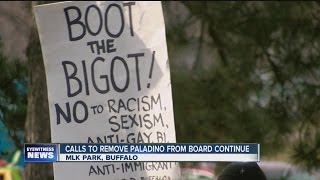 Buffalo School Board expected to make final decision to file petition to remove Paladino [upl. by Ettena122]