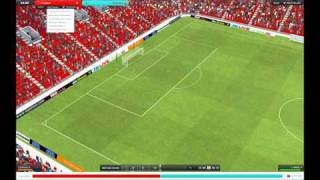 Football Manager 2011 Full Gameplay Liverpool vs Barcelona Very HQ [upl. by Harat]