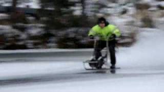 Worlds fastest sparkkicksled [upl. by Alhan]