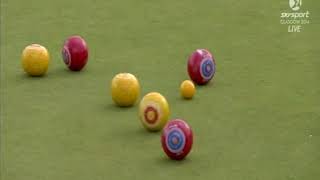 Lawn Bowls  2014 Commonwealth Games Mens Singles Semi Final 1 Canada vs New Zealand [upl. by Sherer]