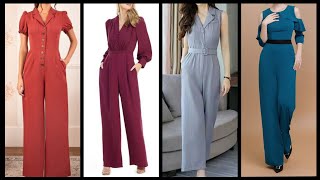 ELEGANT amp GORGEOUS JUMPSUITS FOR WOMEN  TWO PIECE JUMPSUITS DESIGNS jumpsuit [upl. by Landsman743]