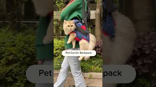 Pet carrier backpack [upl. by Salokkin]