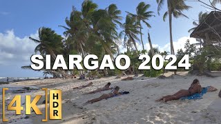 SIARGAO 2024 The Foreigners Dream Island Destination in the Philippines  Walking Tour [upl. by Aciretahs]