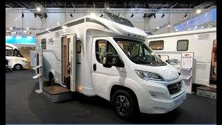 Laika Kosmo 512 RV Camper Van Fiat Ducato compact luxury Camping car walkaround  interior k0253 [upl. by Ymaral]