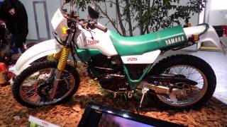 Yamaha 1st SEROW 225  Motorcycle Show 2015 [upl. by Ahseket]