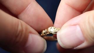 Regency Gimmel Fede Gold Ring By 33 [upl. by Malan513]