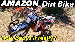 Amazon 250cc Dirt bike trail ride review X pro Templar 250 [upl. by Eras852]