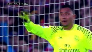 Keylor Navas Vs Barcelona Away 201617 HD 720p [upl. by Bently]