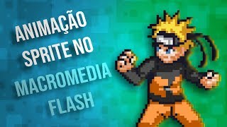 Como Fazer Animações Sprites No FlashPack De Sprites [upl. by Ettevram]