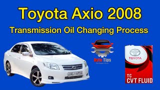 How To Change CVT Transmission Fluid Toyota Axio 2008 mechanic civiclovers engine automobile [upl. by Hedwiga]