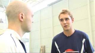 How to bowl with Stuart Broad  3 The Action [upl. by Nagaem]