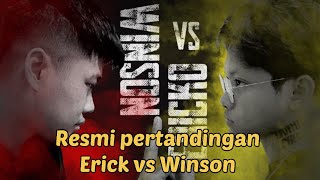 UPDATE Winson Reynaldi vs Ericko Lim Tiket Sudah Terjual Uus  Niko Jadi Host Siap Duel [upl. by Ellegna526]