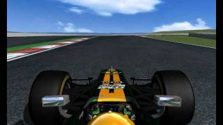 rFactor Gp2 2011 Lotus Art  Circuito de Navarra [upl. by Colvert545]