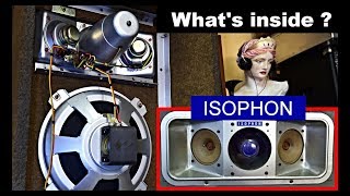 Whats Inside ISOPHON SPEAKER BOX 1960s [upl. by Hendrickson]