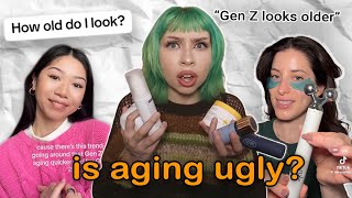 Tiktoks Fear Of Aging [upl. by Esbensen620]