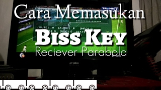 Cara Memasukan kode Biss Key Reciever Parabola MPEG 2 Matrix [upl. by Luttrell690]