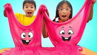 Wendy and Eric Make a Giant Slime [upl. by Emily]