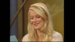 Gwyneth Paltrow  Interview Oprah singing Nappies [upl. by Oloap521]