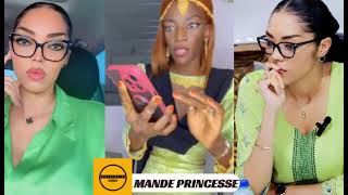 MANDE PRINCESSE FRAPPE EVELYNE JACQUES [upl. by Minny420]