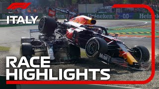 Race Highlights  2021 Italian Grand Prix [upl. by Aikat]