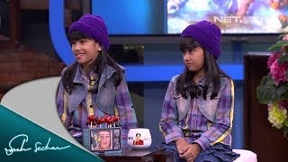 Sarah Sechan  Anak kembar Seyhan dan Jeyhan [upl. by Cramer]