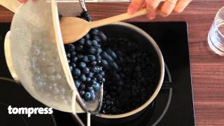 Faire une bonne confiture de myrtilles avec Tom Press [upl. by Reger299]