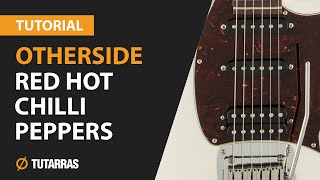 How to play OTHERSIDE from Red Hot Chili Peppers  Electric Guitar GUITAR LESSON [upl. by Bruckner]