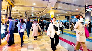 Tokyo Shinagawa Giant Station ♪ 💖 4k non stop 1 hour 02 minutes [upl. by Einnim]