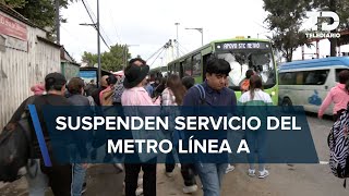 Qué pasó en la Línea A del Metro y por qué se suspendió el servicio en cuatro estaciones [upl. by Helene]