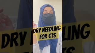 Dry Needling Vs Stretching Which is better for Carpal Tunnel Syndrome CTS viralvideo [upl. by Aihsiym]