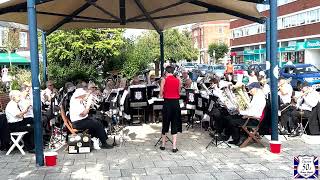 Ipswich Over 50s Brass Band MD Victoria Steinitz The Love Felixstowe Festival 7th September 2024 [upl. by Fogel]