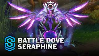 Battle Dove Seraphine Skin Spotlight  PreRelease  PBE Preview  League of Legends [upl. by Kalfas]