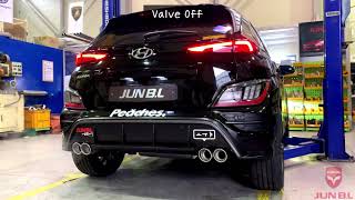 Hyundai Kona N Line JunBL Exhaust Sound [upl. by Home]