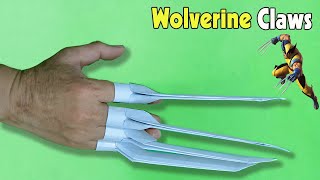 How To Make Wolverine Claws Out Of Paper Step By Step  Origami Claw Easy Way [upl. by Rizzi595]