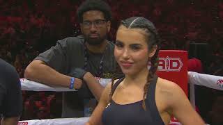 Boxing Fight Andrea Botez vs Michelle Khare [upl. by Eednak]