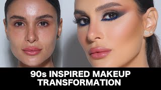 90s Inspired Makeup  Samer Khouzami [upl. by Ahsenar68]