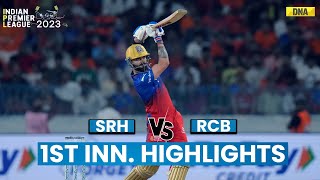 SRH vs RCB Highlights 1st Innings Royal Challengers Bengaluru Makes 206  IPL 2024 [upl. by Aiem891]