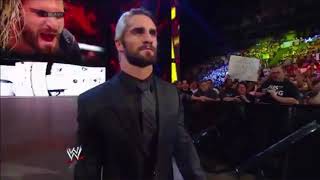 Seth Rollins Debuts New Theme Song “The Second Coming V1” WWE Monday Night RAW June 9 2014 [upl. by Beatrix]