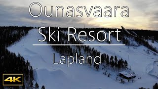 Ski Resort Ounasvaara Lapland [upl. by Ramonda]