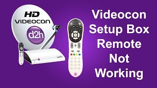 Videocon Remote Not Working [upl. by Trembly]