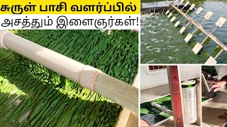 Spirulina வளர்ப்பில் இவ்வளவு விசஷயம் இருக்கா அசத்தும் இளைஞர்கள் [upl. by Kamerman]