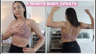 6 MONTH FITNESS TRANSFORMATION  BODY UPDATE [upl. by Rimola]