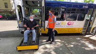 SacRT to begin SacRT GO Paratransit Services [upl. by Kong798]