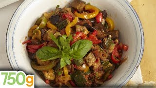 Recette de la Ratatouille facile  750g [upl. by Cobb529]