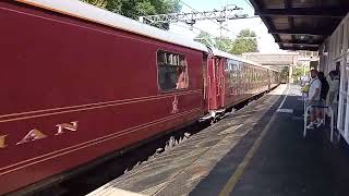 The Royal Scotsman going though Çroy train Station [upl. by Ralli]