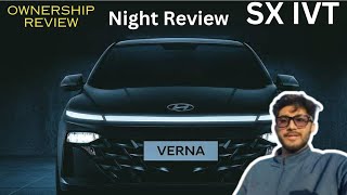 Unveiling the AllNew 2024 Hyundai VERNA SX IVT Interior at Night  Specs amp Features  Ownership‼️ [upl. by Eicyak]