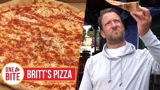 Barstool Pizza Review  Britts Pizza Treasure Island FL presented by Rhoback [upl. by Eseerahs]